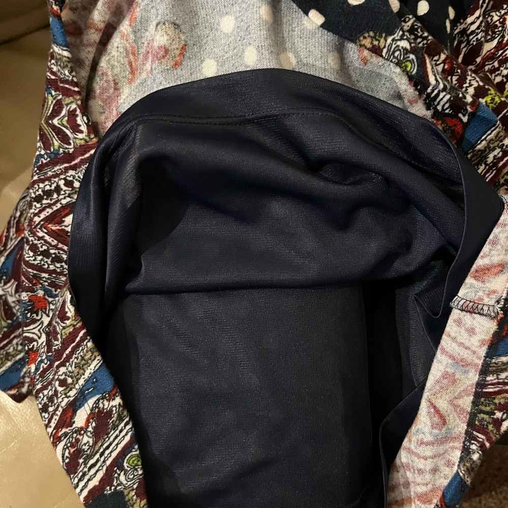 Multicolor Patterned Women's Dress - Picture 5 of 6